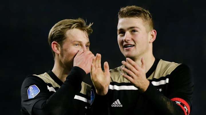 El precio en el que tasaría el Ajax a De Jong y De Ligt