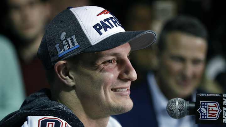 Rob Gronkowski Has 69 Family Members Coming to the Super Bowl