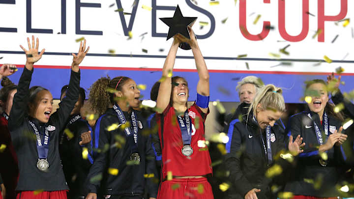 Watch: USWNT Earns 1-0 Win Over England in Final Game of SheBelieves Cup