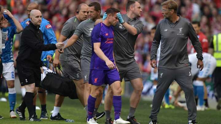 James Milner Set to Miss Liverpool's Final Friendly After Significant Head Injury in Rout of Napoli