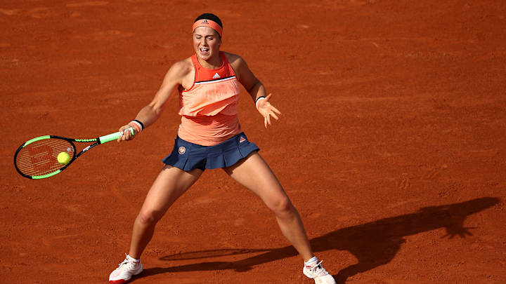 Defending French Open Jelena Ostapenko Loses In First Round Defending French Open Jelena Ostapenko Loses In First Round