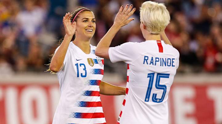 Watch: Morgan, Pugh, Lloyd Lift USWNT By Mexico in Friendly Watch: Morgan, Pugh, Lloyd Lift USWNT By Mexico in Friendly