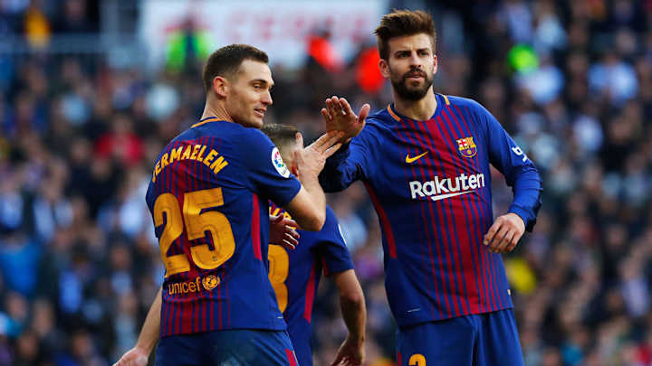 El dato de Vermaelen en los últimos partidos que nadie puede creer
