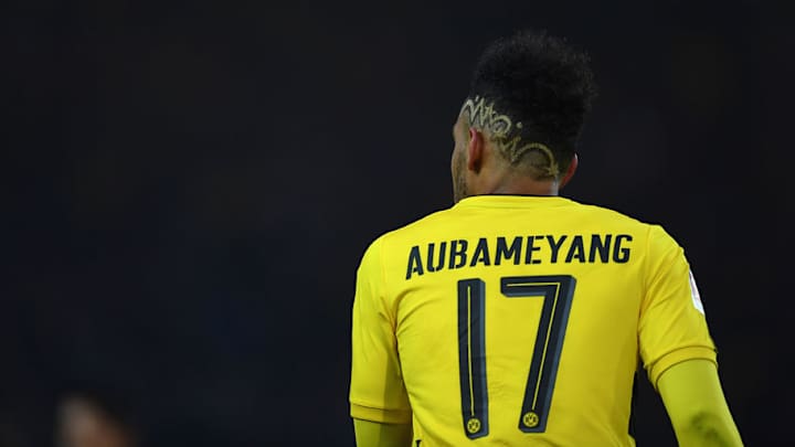 Pierre-Emerick Aubameyang Responds to Dortmund Fans' Pointed Tifo