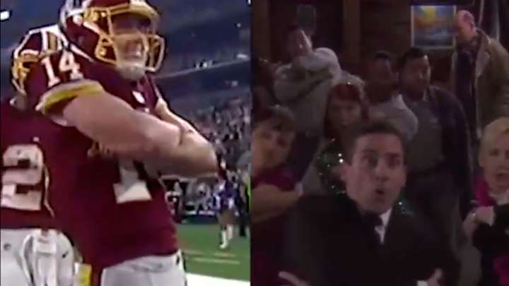Everybody Loved Redskins' Trey Quinn Paying Homage to Michael Scott With The Scarn Dance Everybody Loved Redskins' Trey Quinn Paying Homage to Michael Scott With The Scarn Dance