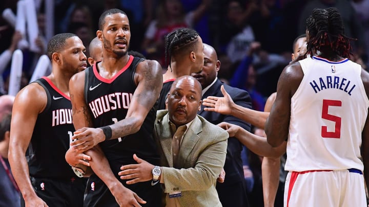 Report: CP3, Harden, Ariza Try to Confront Clippers After Loss