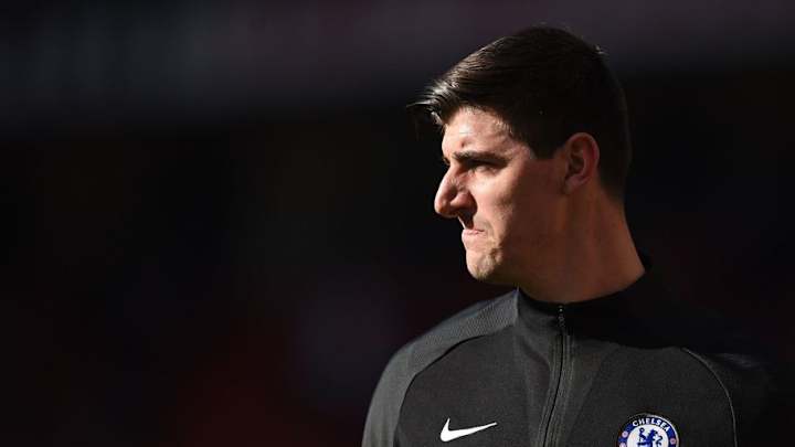 Thibaut Courtois Throws Fresh Doubt on Chelsea Future After Blasting Conte Over Hazard Withdrawal