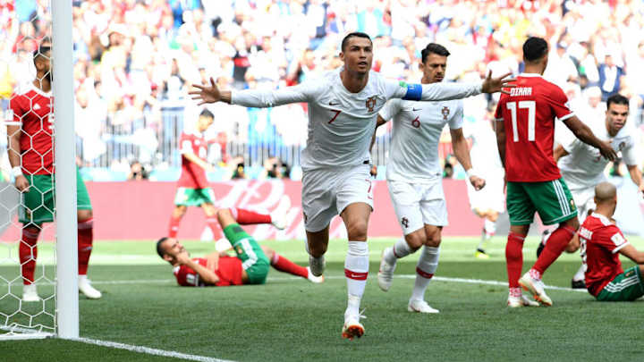 Portugal 1-0 Morocco: Cristiano Ronaldo Strikes Again to Sink Morocco & Spare Portugal's Blushes