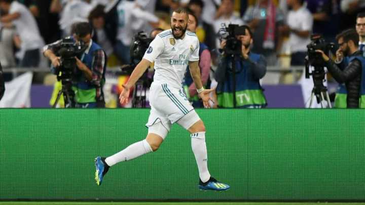 Así explicó Benzema cómo fue su gol al Liverpool con ayuda del portero