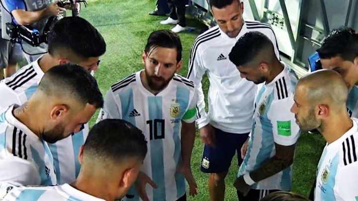 AL DESCUBIERTO | Lo que Messi le dijo a sus compañeros en el entretiempo del partido ante Nigeria