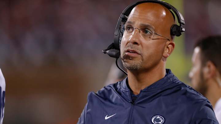 Watch: Penn State Coach James Franklin Gets into Exchange With Fan Over Fourth-Down Call