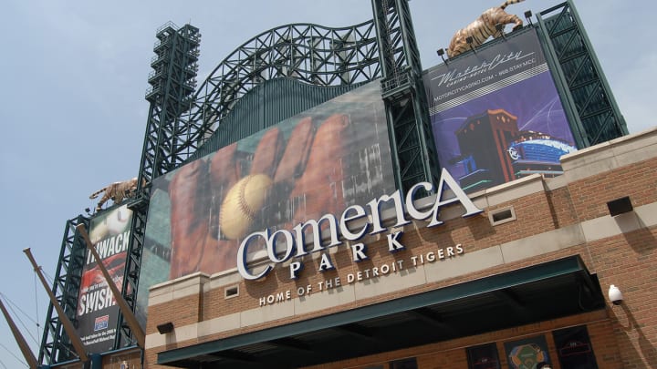 Man Smashes Comerica Park Glass Doors, Windows With Sledgehammer