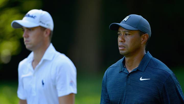 Tiger Woods Battles Back To Shoot Even Par at PGA; Thomas Posts 69, McIlroy 70