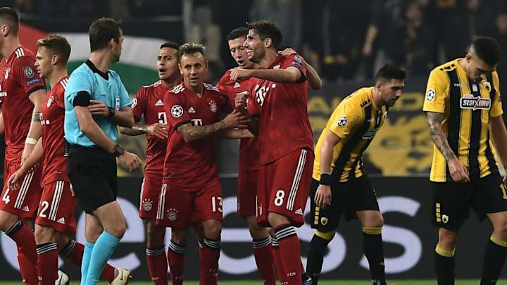 AEK Athens 0-2 Bayern Munich: Report, Ratings & Reaction as Bayern Return to Winning Ways AEK Athens 0-2 Bayern Munich: Report, Ratings & Reaction as Bayern Return to Winning Ways