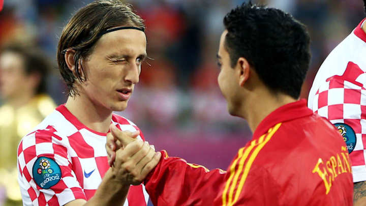 El mensaje de Xavi a Modric tras su discurso en el Balón de Oro