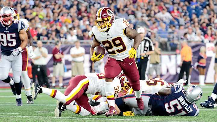 Fantasy Football Fallout from Derrius Guice’s Injury Fantasy Football Fallout from Derrius Guice’s Injury