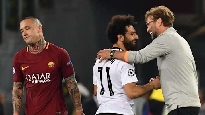 VIDEO: Jurgen Klopp and Mo Salah Celebrate With Liverpool Fans After Being Kept in Stadium