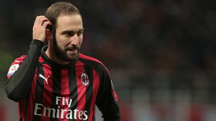 Gennaro Gattuso Says Milan Striker Gonzalo Higuain 'Must Do More' After Recent Poor Form
