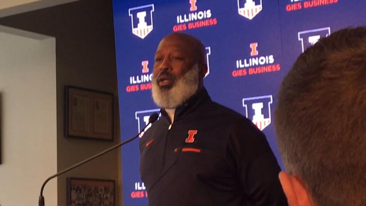 VIDEO: Illinois head coach Lovie Smith talks three-game win streak & Michigan State
