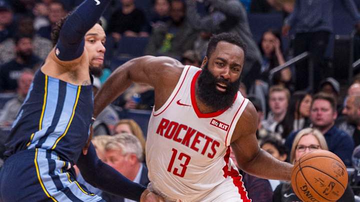 Rockets Salvage Road Trip as James Harden Drops 44 in Win vs. Grizzlies
