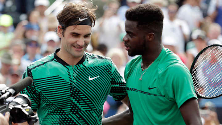 Roger Federer wins opening match at Miami Open over U.S.'s Frances Tiafoe Roger Federer wins opening match at Miami Open over U.S.'s Frances Tiafoe