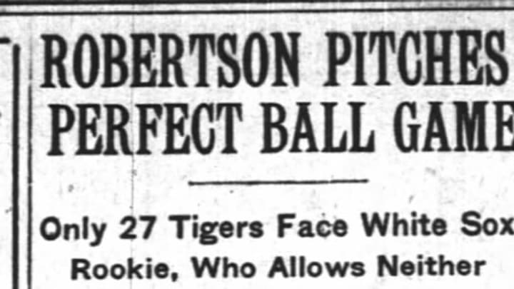 Charlie Robertson, 1922 Charlie Robertson, 1922