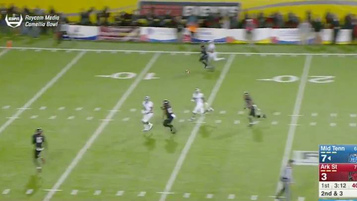 Watch: Wild Interception Return Called Back In Raycom Media Camellia Bowl Watch: Wild Interception Return Called Back In Raycom Media Camellia Bowl