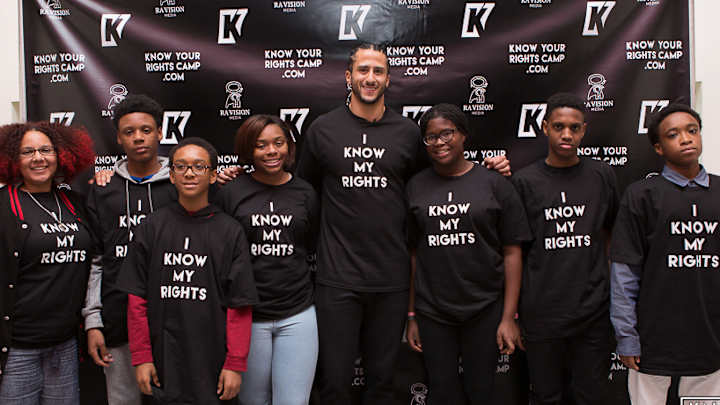 Colin Kaepernick Named NFLPA’s Week 1 Community MVP for Charitable Efforts