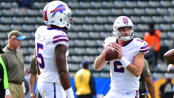 Bills Will Evaluate Nathan Peterman and Tyrod Taylor This Week To Determine Week 12 Starter