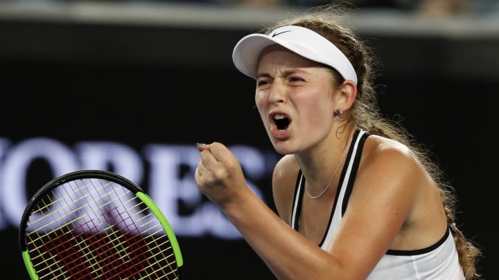 Ostapenko upsets Wozniacki to reach Volvo Car Open semifinals Ostapenko upsets Wozniacki to reach Volvo Car Open semifinals