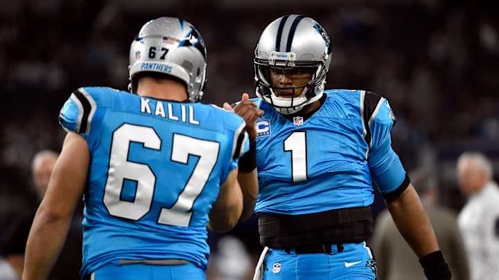Ryan Kalil and Panthers teammates spoof Cam Newton's birthday video