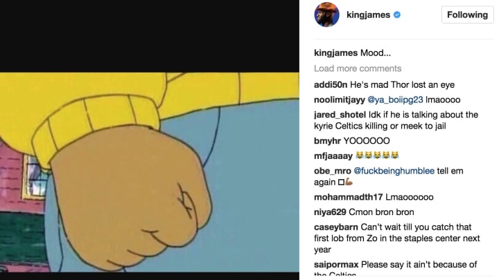 Meme King LeBron James Invited to Appear on Arthur TV Show