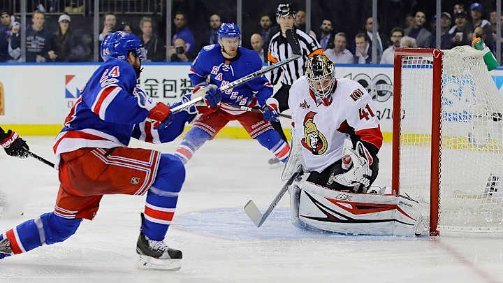 Playoff Roundup: Lindberg scores twice to help Rangers knot series with Senators