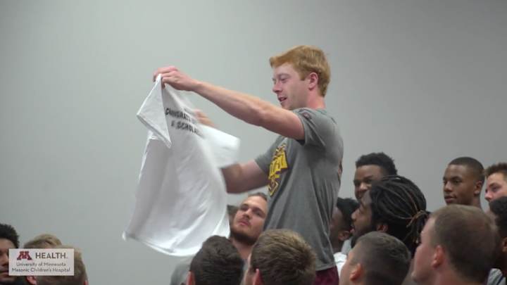 Watch: PJ Fleck Surprises Kicker Justin Juenemann With Full Scholarship