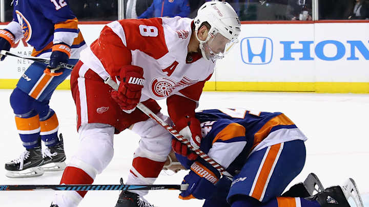 Red Wings' Justin Abdelkader Fined $5,000 for Spearing Islander
