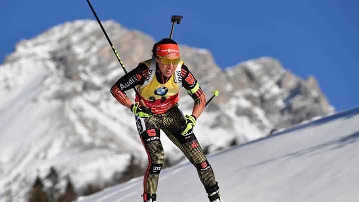 Dahlmeier leads Germany to relay gold for record 10th medal