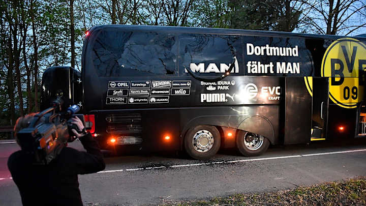 Suspect arrested over bombing of Dortmund's team bus, had financial motive Suspect arrested over bombing of Dortmund's team bus, had financial motive