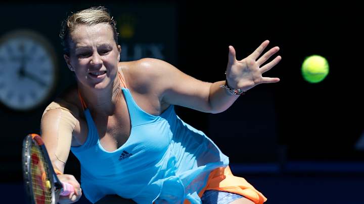 The Latest: Pavlyuchenkova 1st player into quarterfinals