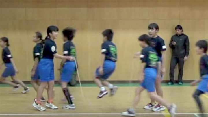 Watch: This video of Japanese kids breaking a world jump rope record is mesmerizing