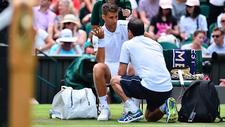 Wimbledon fans short-changed as retirements plague men's draw