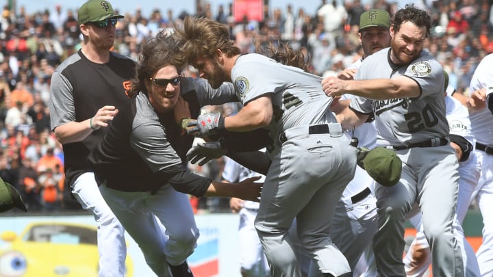 Michael Morse on concussion list after collision with Jeff Samardzija in brawl