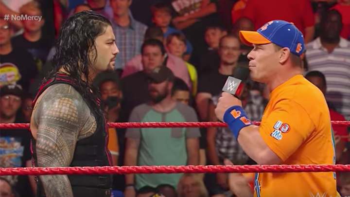 Traina Thoughts: John Cena And Roman Reigns Tore Each Other Apart On 'Monday Night Raw'