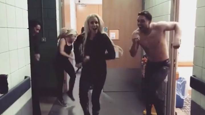 WWE superstars spoof Jimmy Fallon's "Tight Pants" and it's epic