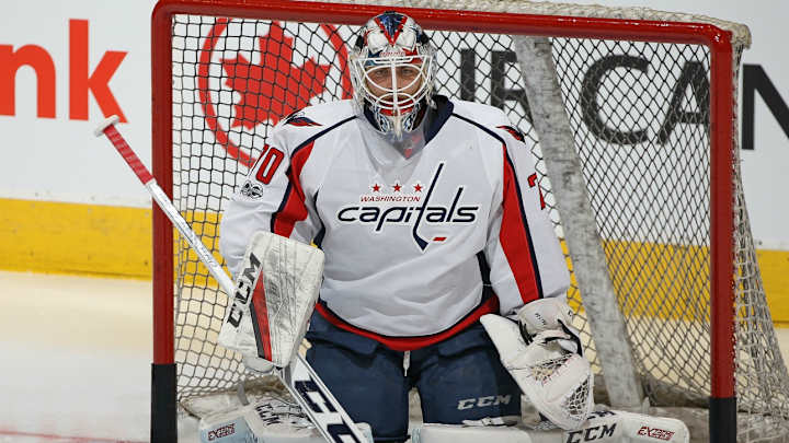 WATCH: Capitals goalie Braden Holtby comes way out of his net to stop breakaway WATCH: Capitals goalie Braden Holtby comes way out of his net to stop breakaway