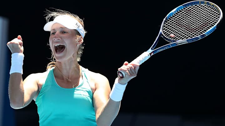Australian Open: No. 30 Ekaterina Makarova defeats No. 6 Dominika Cibulkova