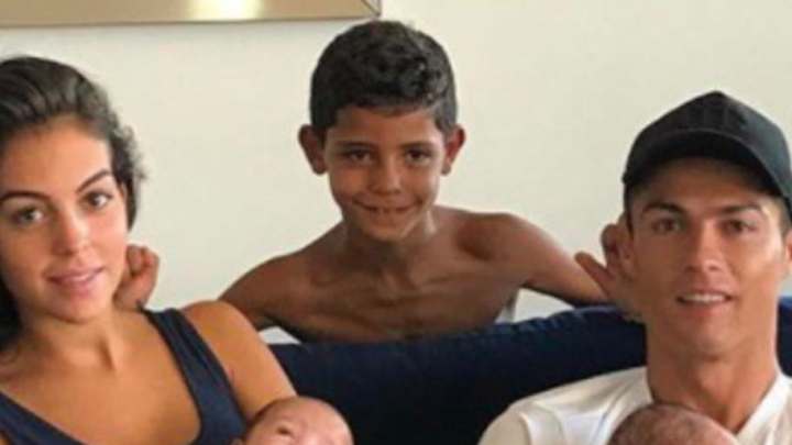 PHOTO: Cristiano Ronaldo Proudly Shares First Full Family Photo via Instagram