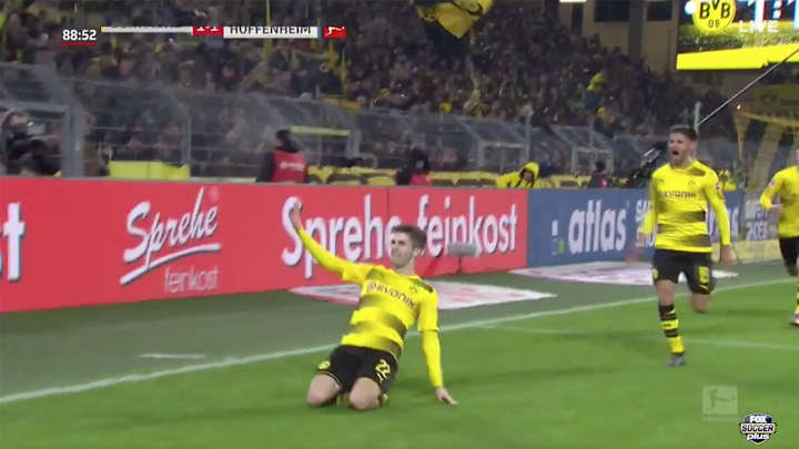 Watch: Christian Pulisic Scores Winning Goal in 89th Minute for Dortmund Watch: Christian Pulisic Scores Winning Goal in 89th Minute for Dortmund