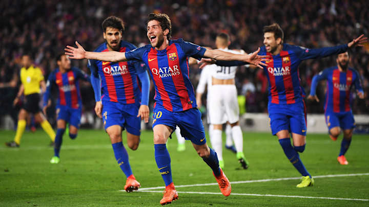 Watch: Neymar, Sergi Roberto cap Barcelona's historic UCL comeback