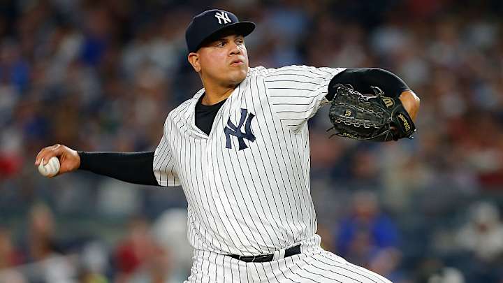 6'8": Dellin Betances, New York Yankees, RHP 6'8": Dellin Betances, New York Yankees, RHP
