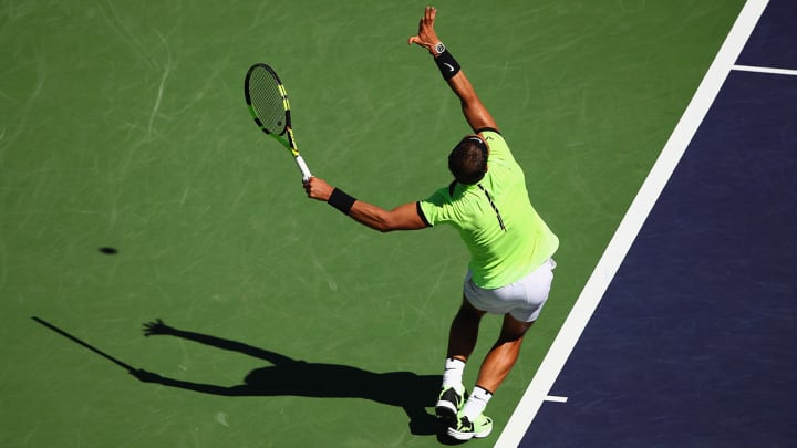 A solution for shortening tennis matches: Disallow the bouncing ball